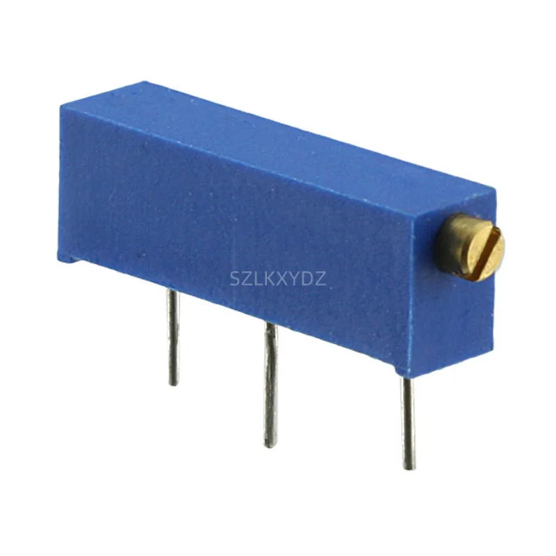 10 PÇS/LOTE resistor variável 3006P-1-101LF 3006P-1-102LF 3006P-1-103LF 3006P-1-104/105/201/202/203/204/205/501/502/503