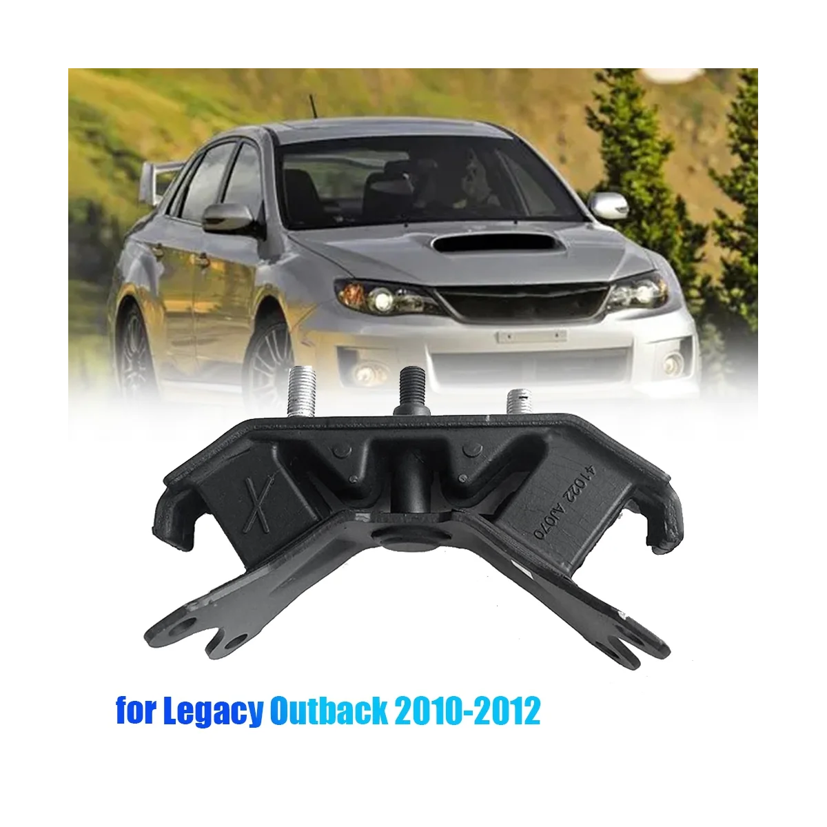 41022AJ070 Transmission Cushion Rubber Bracket for Subaru Outback Legacy 3.6 2009-2012 Engine Mount 41022-AJ070