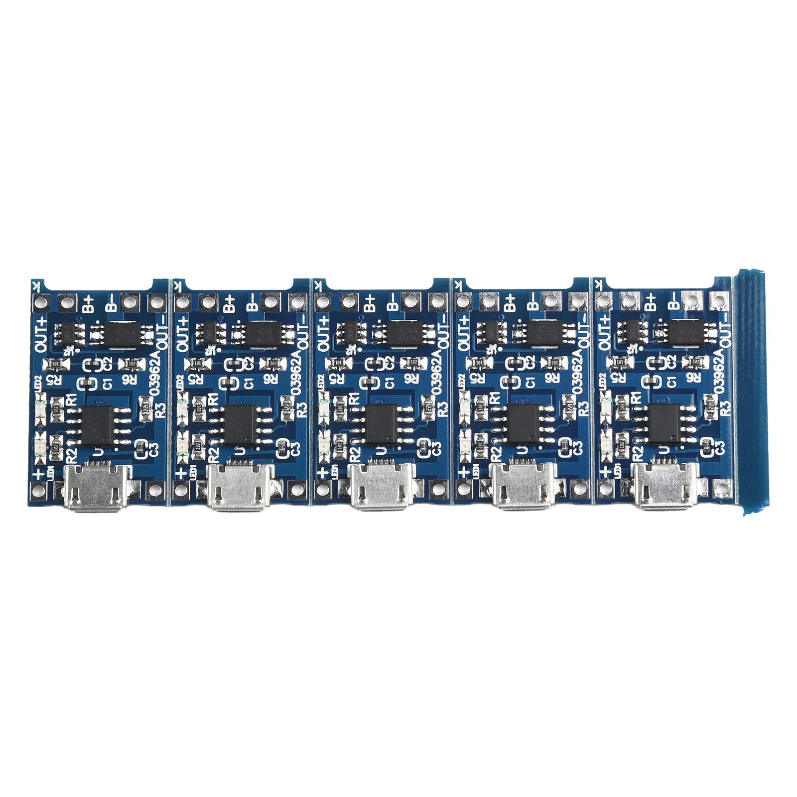 USB 5V 1A Lithium Charger Board Module with Battery Protection Pack of 5 Maximize the Performance of Your Batteries!