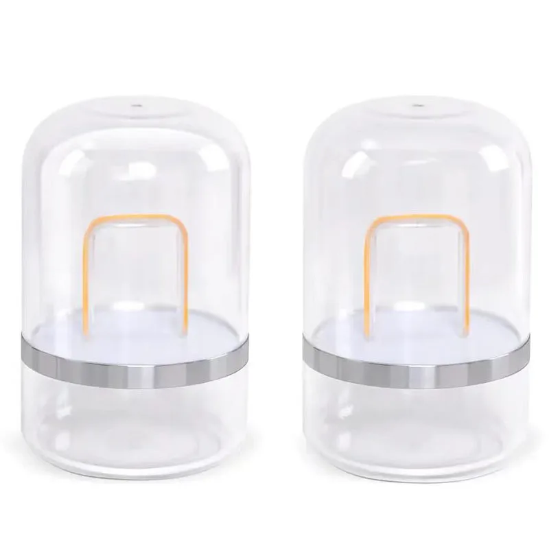 Tuya Wifi رومانسية محيطة مزدوجة شخص التعريفي المسافة غرفة نوم الاستشعار هدية الجدول مصباح ضوء الليل الذكية لعشاق #5