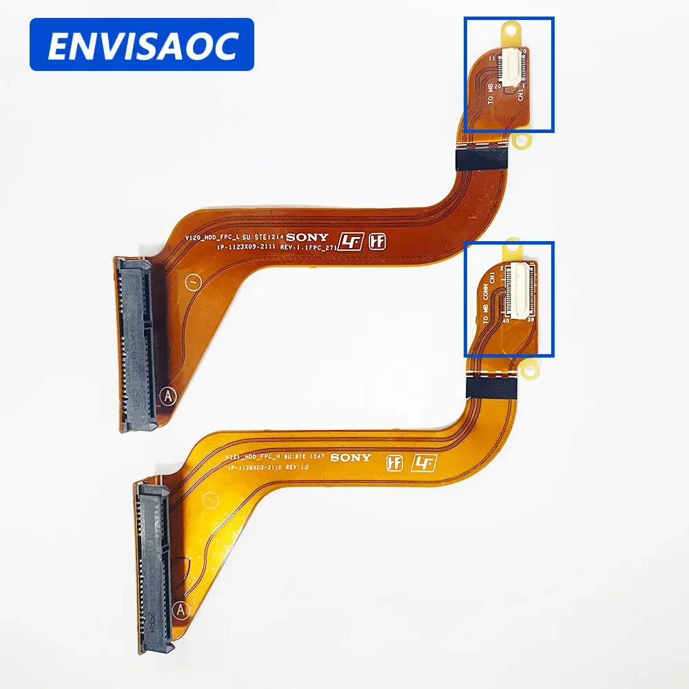 Para sony svs13 svs13a svs131 svs13aa11l svs131b11t svc131 FPC-270 v120 v121 laptop sata disco rígido hdd ssd conector flex cable