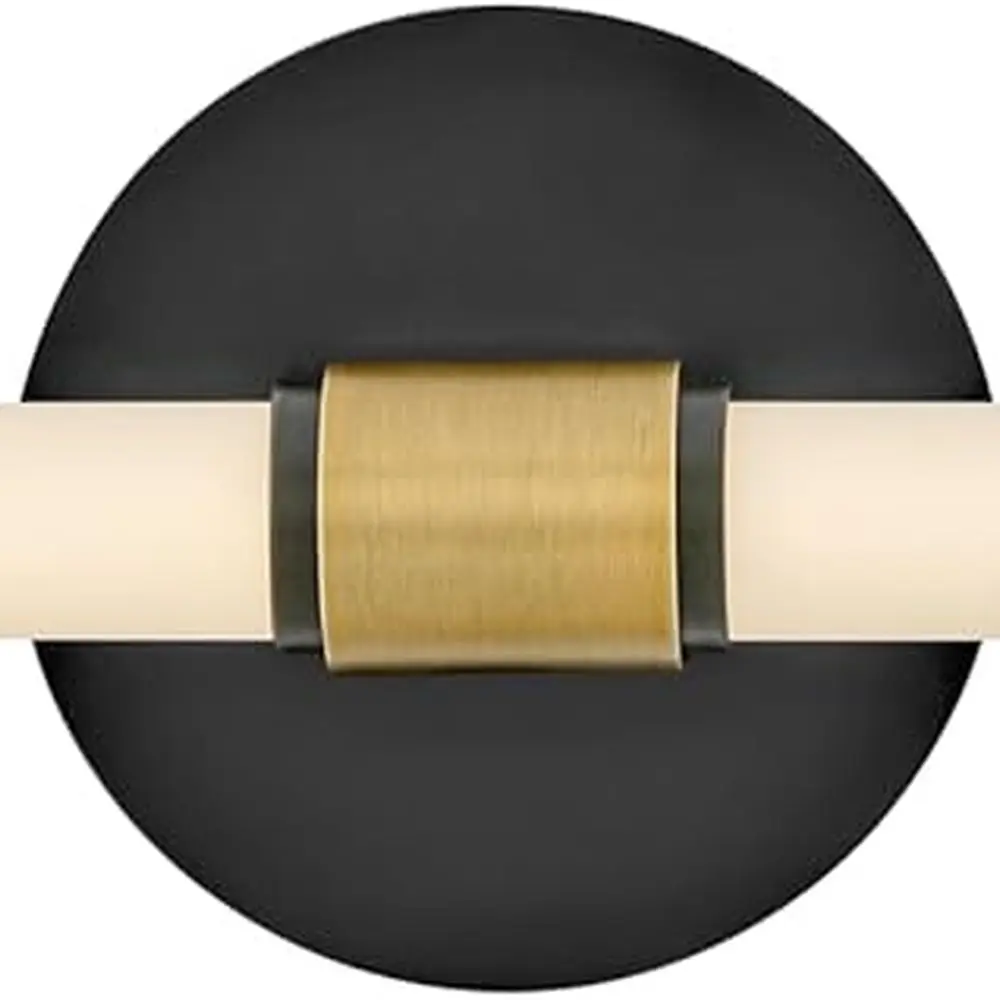 

Mid-Size Black LED Vanity Light Fixture