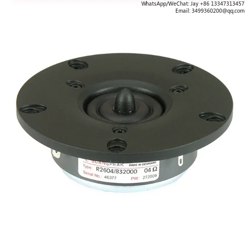 

HF-221 HiFi Speakers 1 Inch Textile Diaphragm Tweeter Unit /R2604832000/ 4 Ohm 90dB