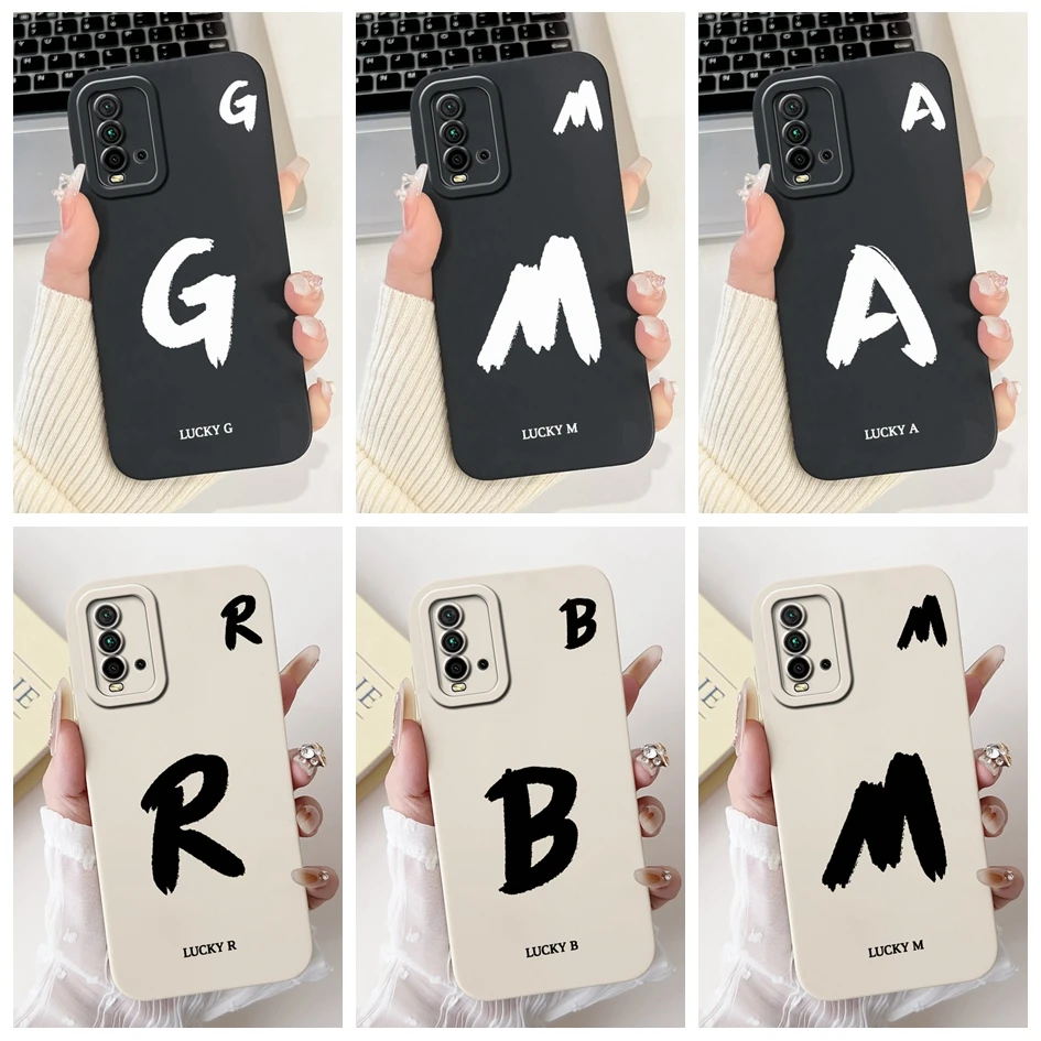 Чехол для Xiaomi Redmi 9T J19S, силиконовый мягкий чехол с английскими буквами, чехол для телефона Xiaomi Redmi 9 Power Redmi9T Fundas