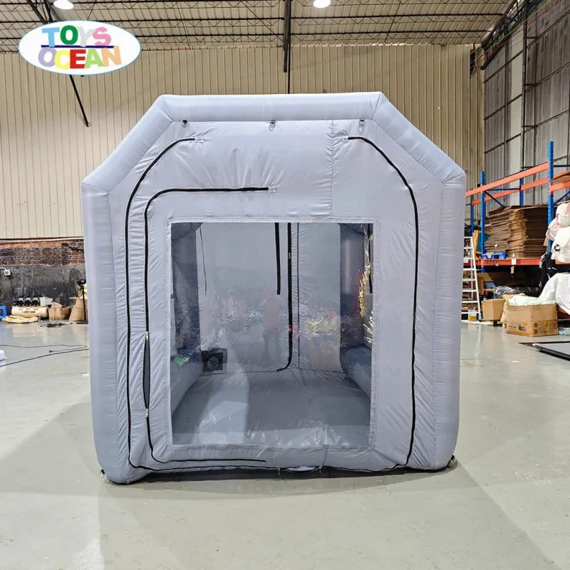 Inflatable Paint Booth Portable Spray Booth with Filter System for Car Painting and Industrial Use