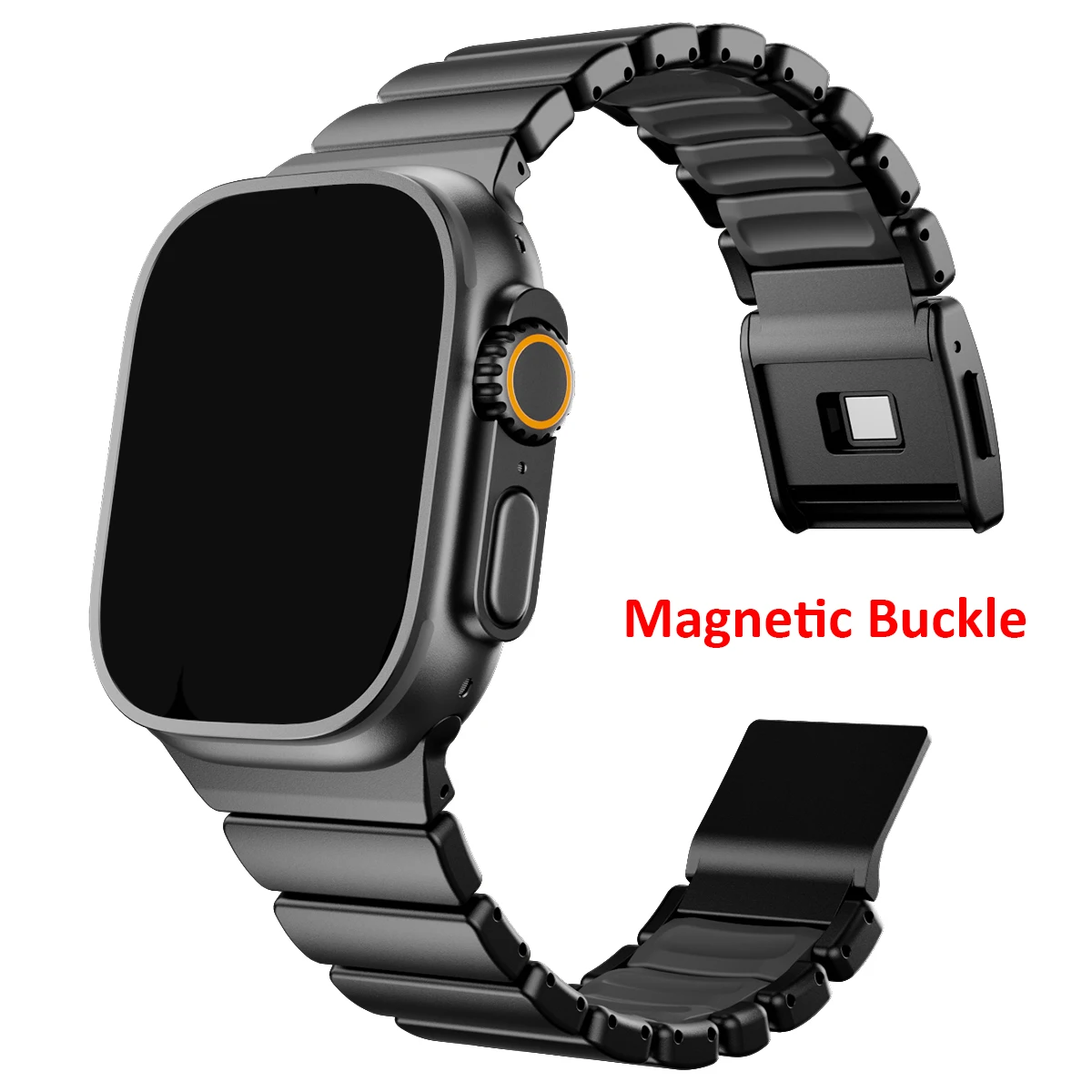 Herren-Edelstahlband für Apple Watch Ultra 3, Armband 49 mm, 46 mm, 45 mm, 44 mm, luxuriöses Metallarmband für Iwatch 11, 10, 9, 8, 7, 5, 6 SE3