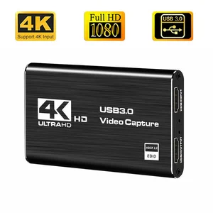 Hộp chụp video 4K tương thích HDMI 30Hz USB 3.0 1080p 10 Tấm chụp mới bán hàng chính - 7