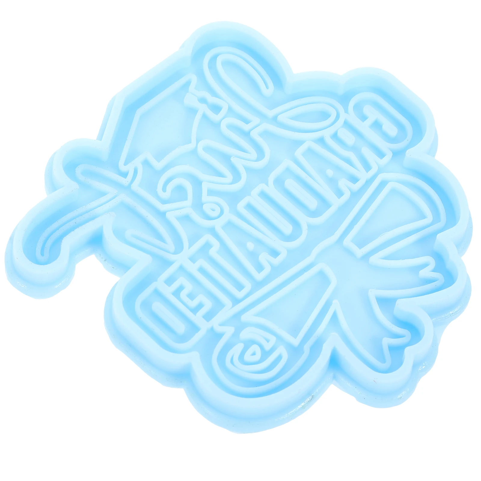 

Graduation Cap Keychain Molds Silicone Degree Hat Casting Mold for Epoxy Resin Jewelry Crafts Blue Lightweight Flexible Storage