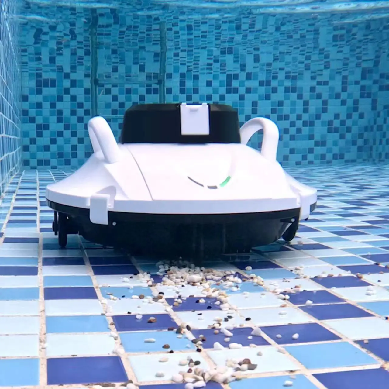 Vacuum Cleaner Pool Robot Wireless Intelligent Underwater Suction 90 Minutes Working Time