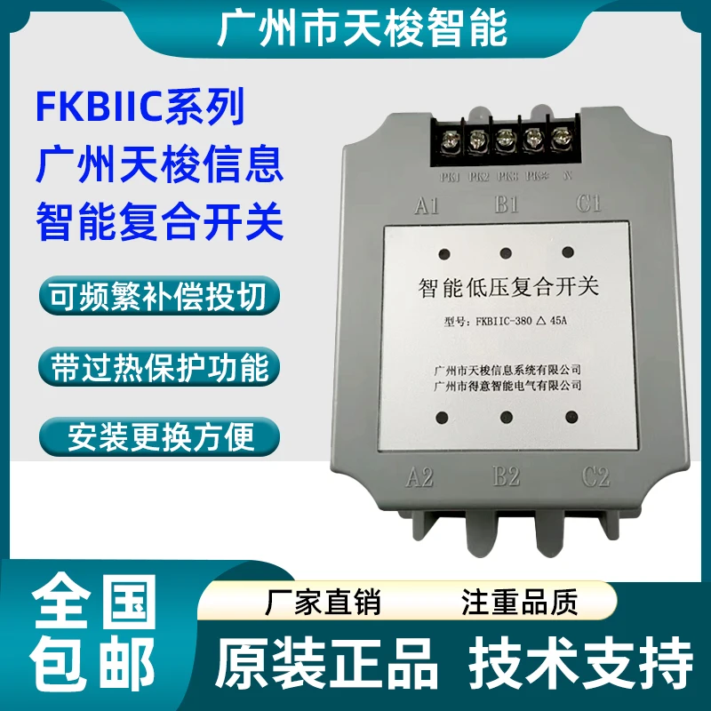 Tissot Information Intelligent Low Voltage Compound Switch FKBIIC-380 Delta 45A Guangzhou Delivery Intelligent Electric