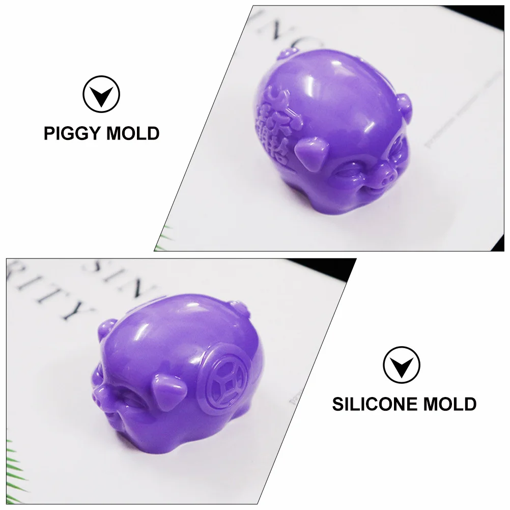 

Piggy Casting Silicone Diy Resin Craft Tool For Epoxy Jewelry Making Pig Shape Mould Piggy Silicone Mold Resin Pig Mold