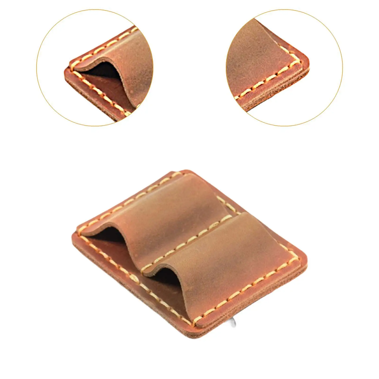 Stifthalter für Notebooks mit Metallclip, Stifthalter-Clip für Planer, Tagebücher