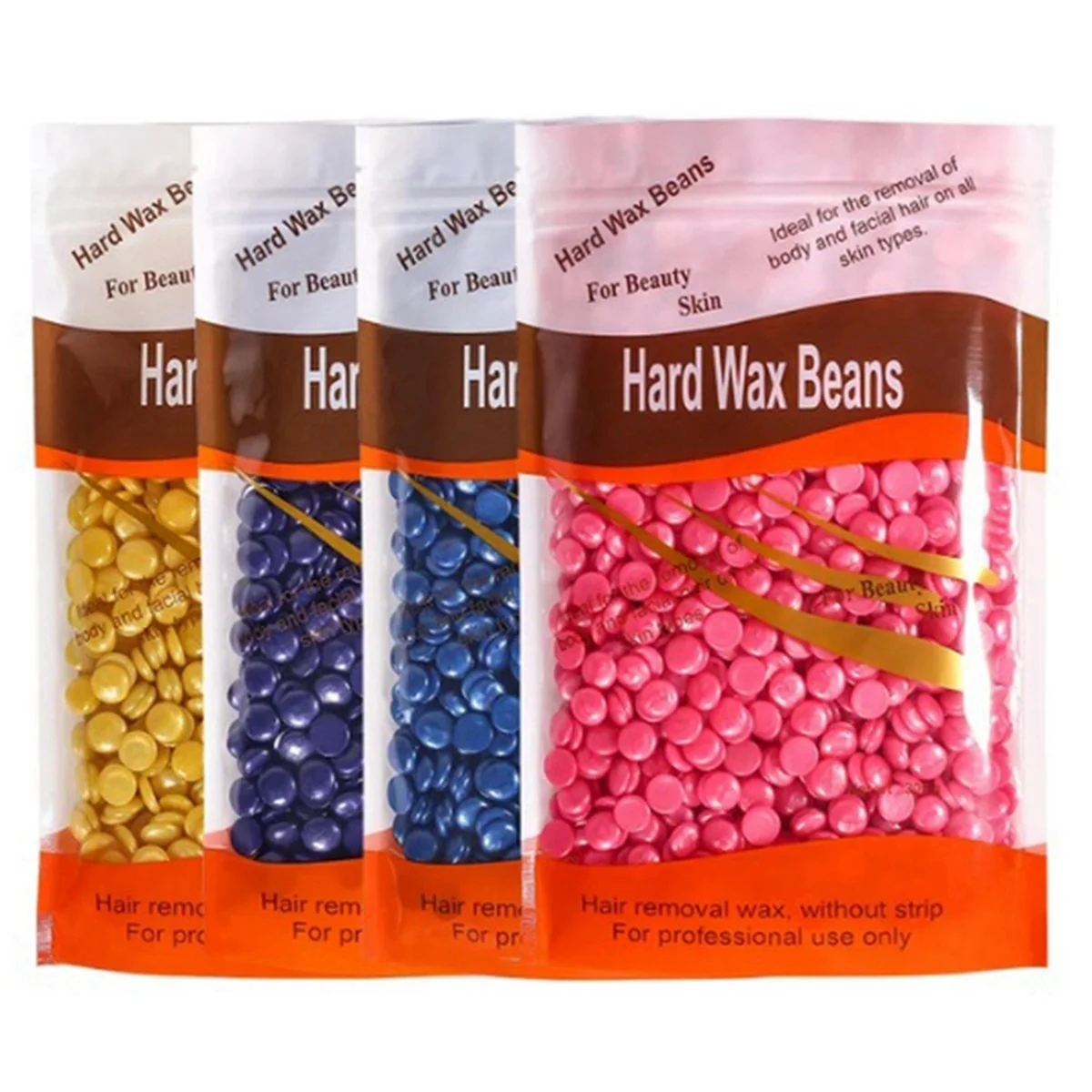 Waxing Wax Beans for Hair Removal Full Body Hot Film Hard Depilatory Wax Beads for Wax Heater Machine Style 1