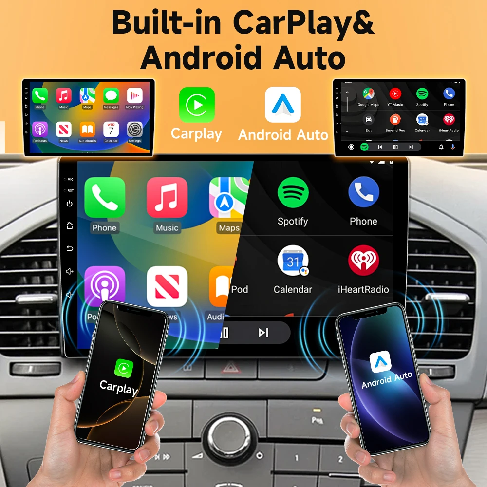Wireless CarPlay Android Auto Car Radio For Buick Regal Opel Insignia 2009 - 2013 GPS Multimedia 2 din Player Stereo DVD 4 G