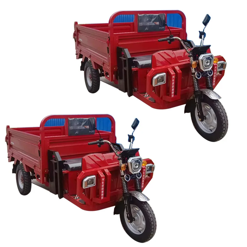 

High Quality 150cm Trike Heavy Loading 3-Wheel Electric Truck Open Cargo Tricycle with 1000W Power 800W Option