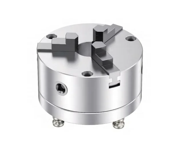 High Precision Self-Centering 3 Jaw Chuck Zero Point Quick Change Fixture for CNC 4th/5th Axis Machining