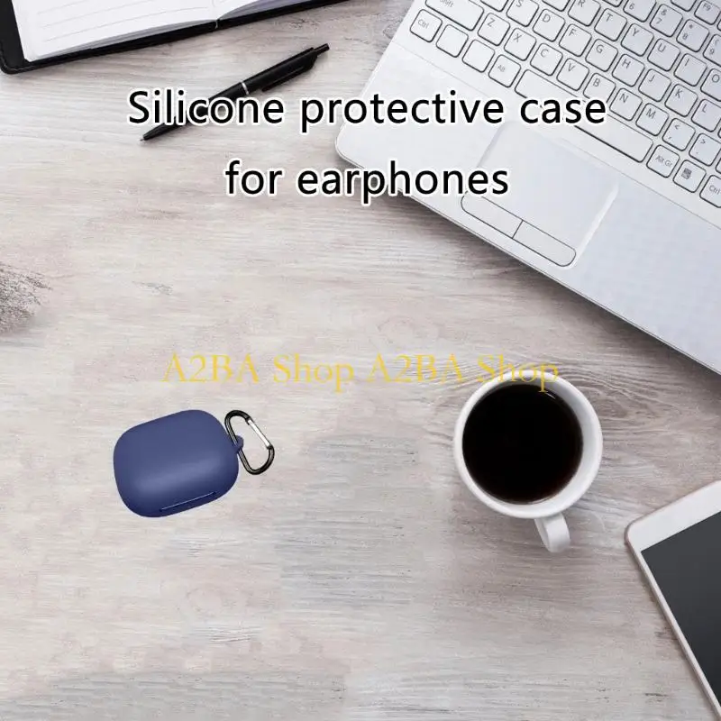 A2BA Flexible TPU Cover For PowerbeatsPro2 True Wireless Ear Buds Storage Case Full Body Protections