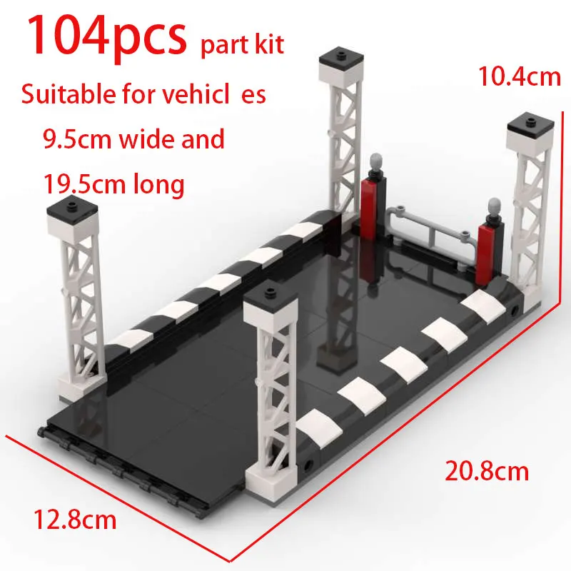Champions Display Stand XL Kompatibel mit Supercar-Rennwagen-Bausteinen Modell DIY Garagenteile-Set + Elektronische Bauanleitung – Detail 22