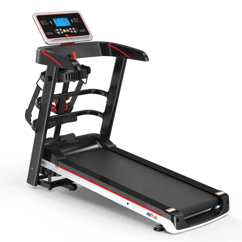 

Upgrade Treadmill with Massage Machine Dumbbe Folding Treadmill Motorized Electric with home fitness