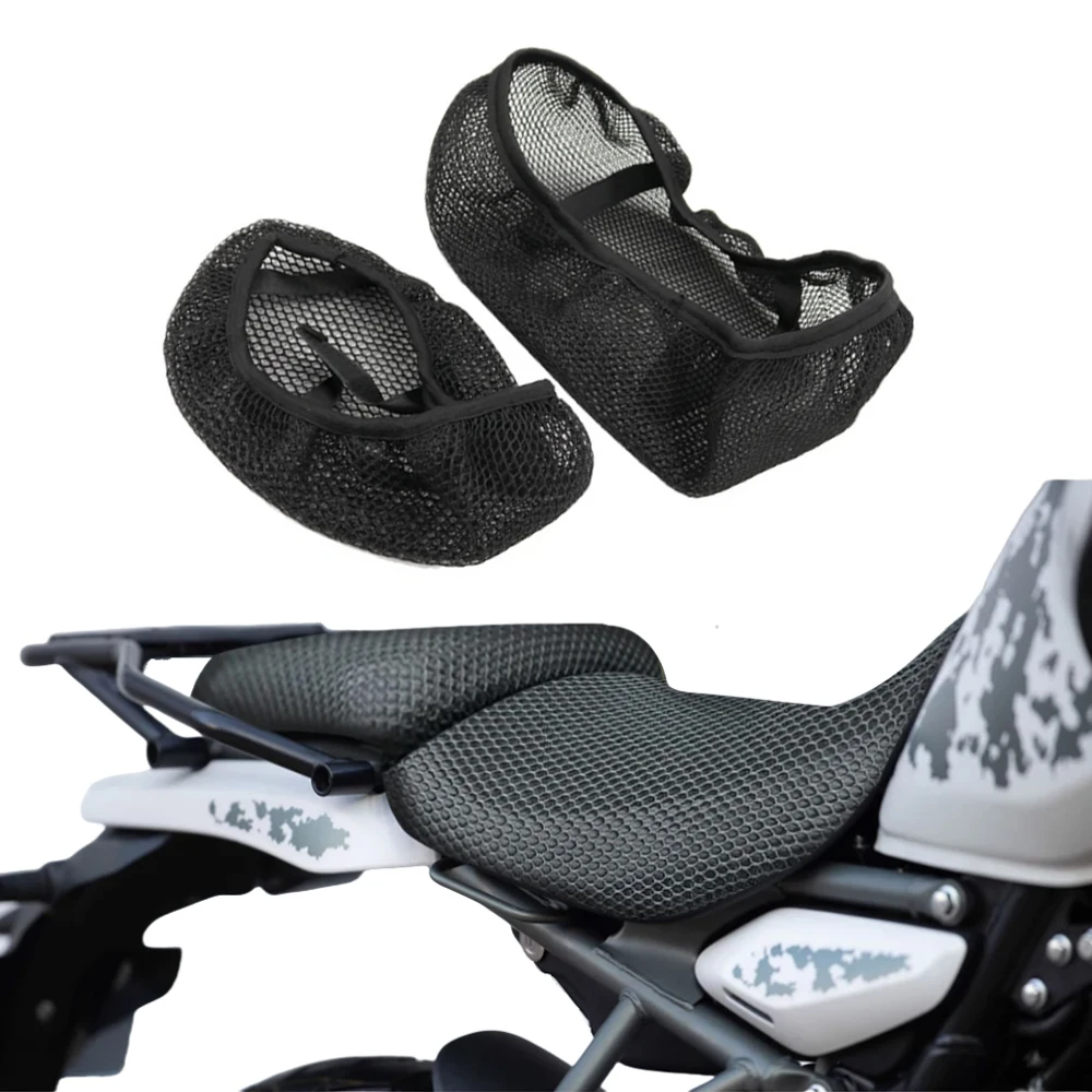 Pro královský enfield himalayan 450 2024-2025 silon 3D obal motocykl Seat obal tepelný izolace rohož 3D stereo Seat obal