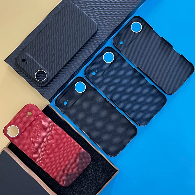 

For iPhone 17 Aramid Carbon Fiber Case Ultra-thin Lightweight Protective Cover