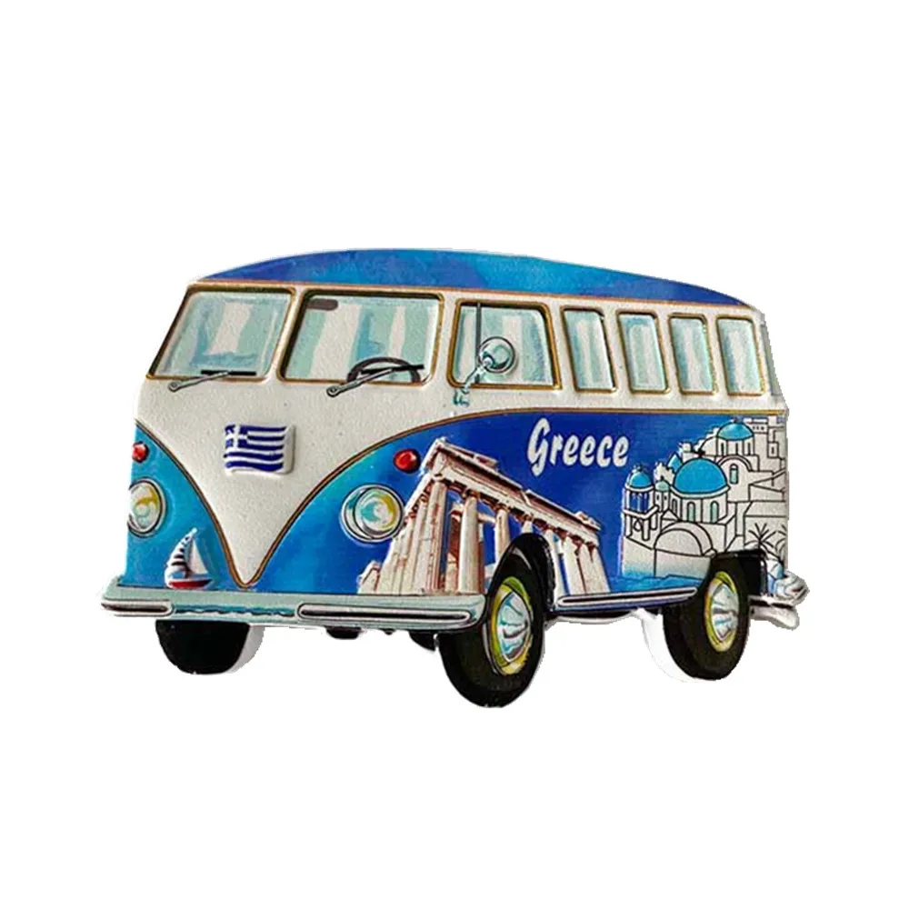 أوروبا اليونان كريت ثلاثية الأبعاد مغناطيس الثلاجة السياحة تذكارية مغناطيس الثلاجة ملصق جمع الحرف اليدوية الديكور