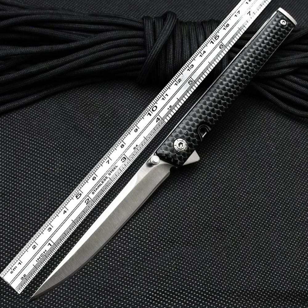Edc Carry Clip - Navaja plegable 7096, mango con textura