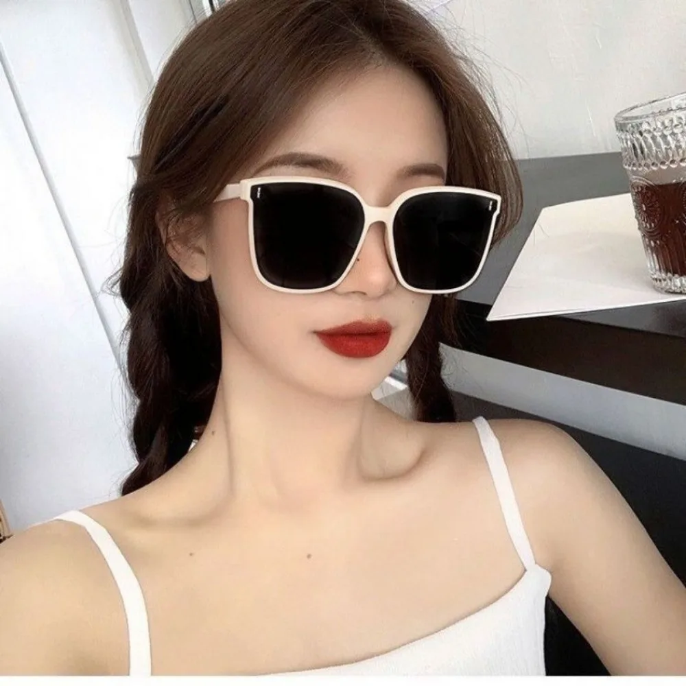 Koreanische Fashion Square Sonnenbrille Frauen Männer Retro Strand Brillen – Detail 3