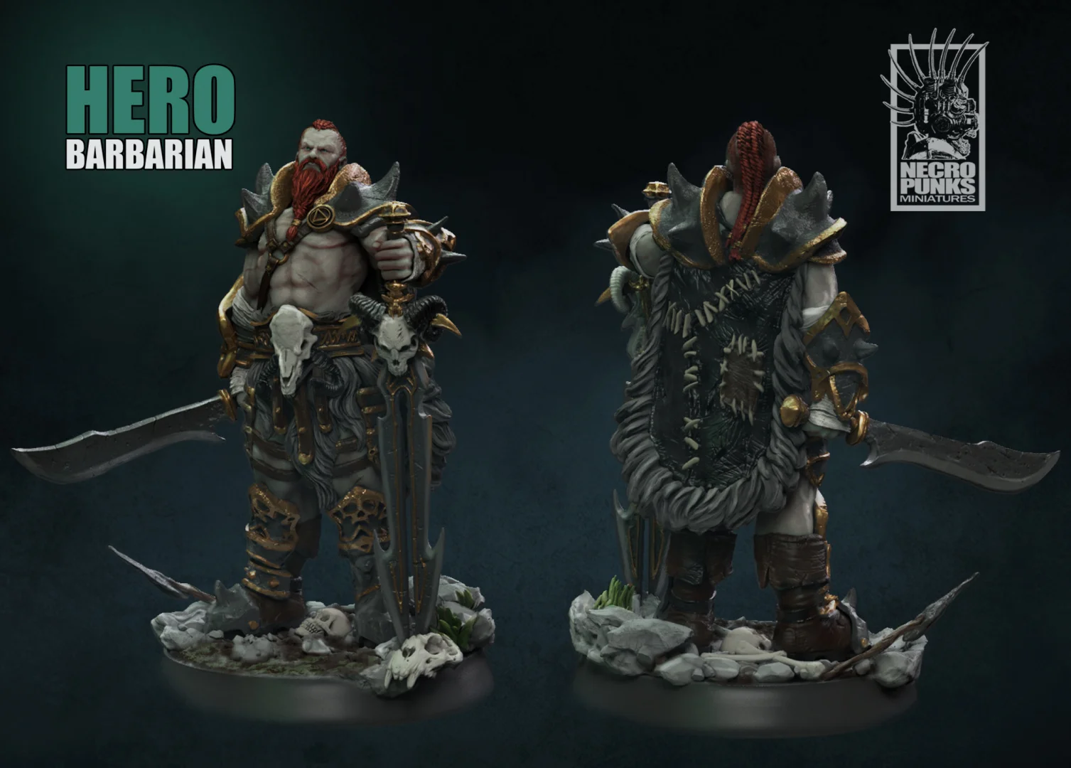 Hero Tavern Mage Dwarf Elf Paladin Barbarian Dragon and Dungeon DND Running Team Board Game Chess Model