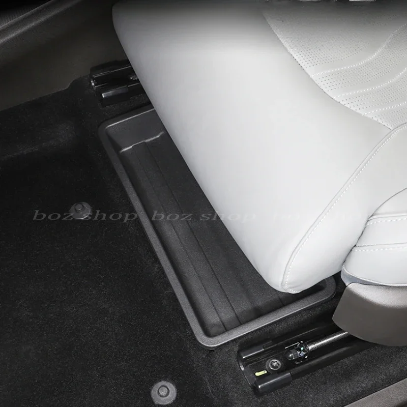 For DENZA N7 2024 Under Seat Storage Box Interior Compartment Storage Box Modified Car Interior Accessories