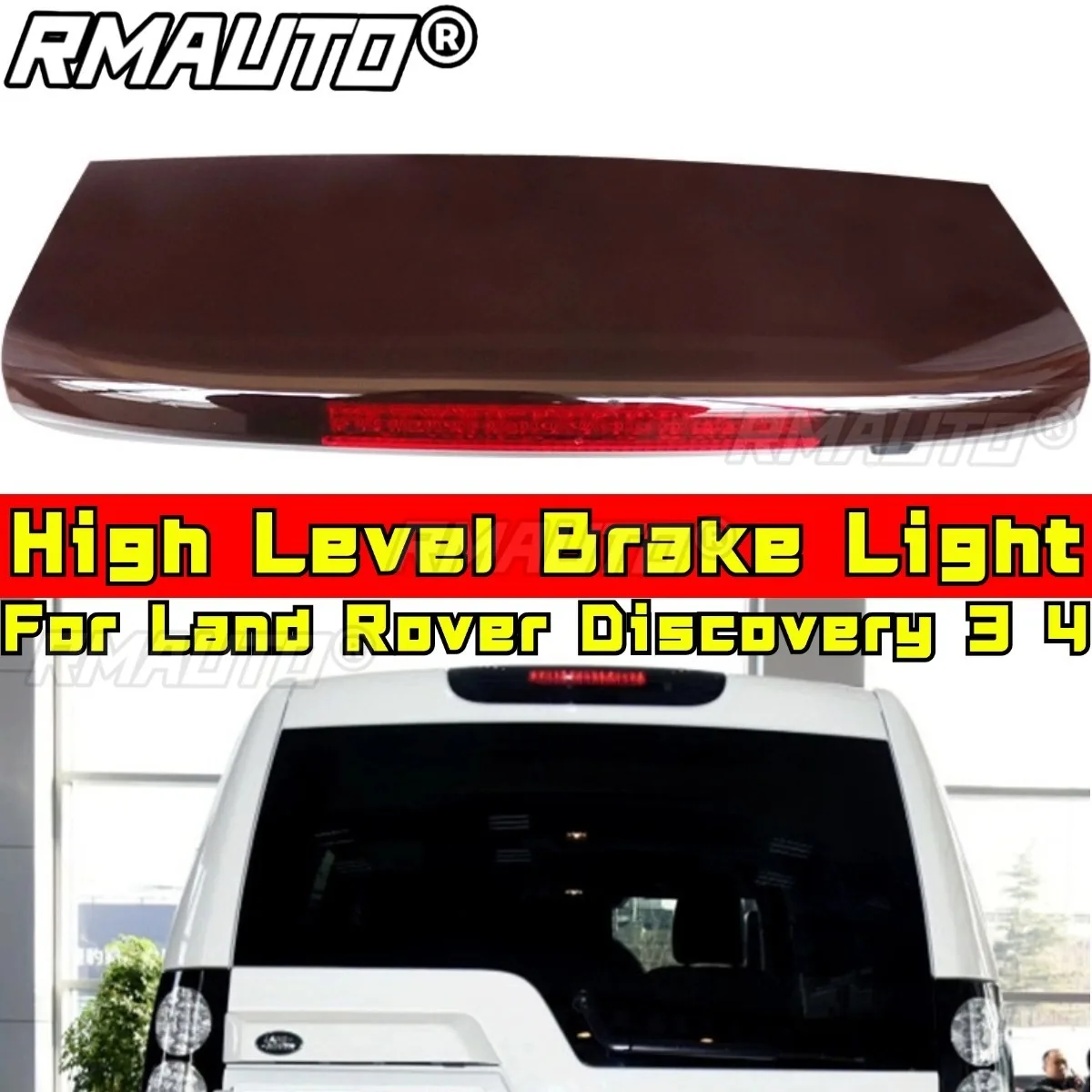 High Level Brake Light Tail Light LED Brake Stop Light Lamp Chin Body Kit For Land Rover Discovery 3 4 Exterior Accessories