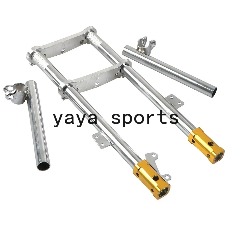Przedni widelec Zawieszenie Potrójny zacisk drzewa Zacisk jarzma Zespół kierownicy Do 47CC 49CC Minimoto Mini Dirt Bike Quad Pocket Bike