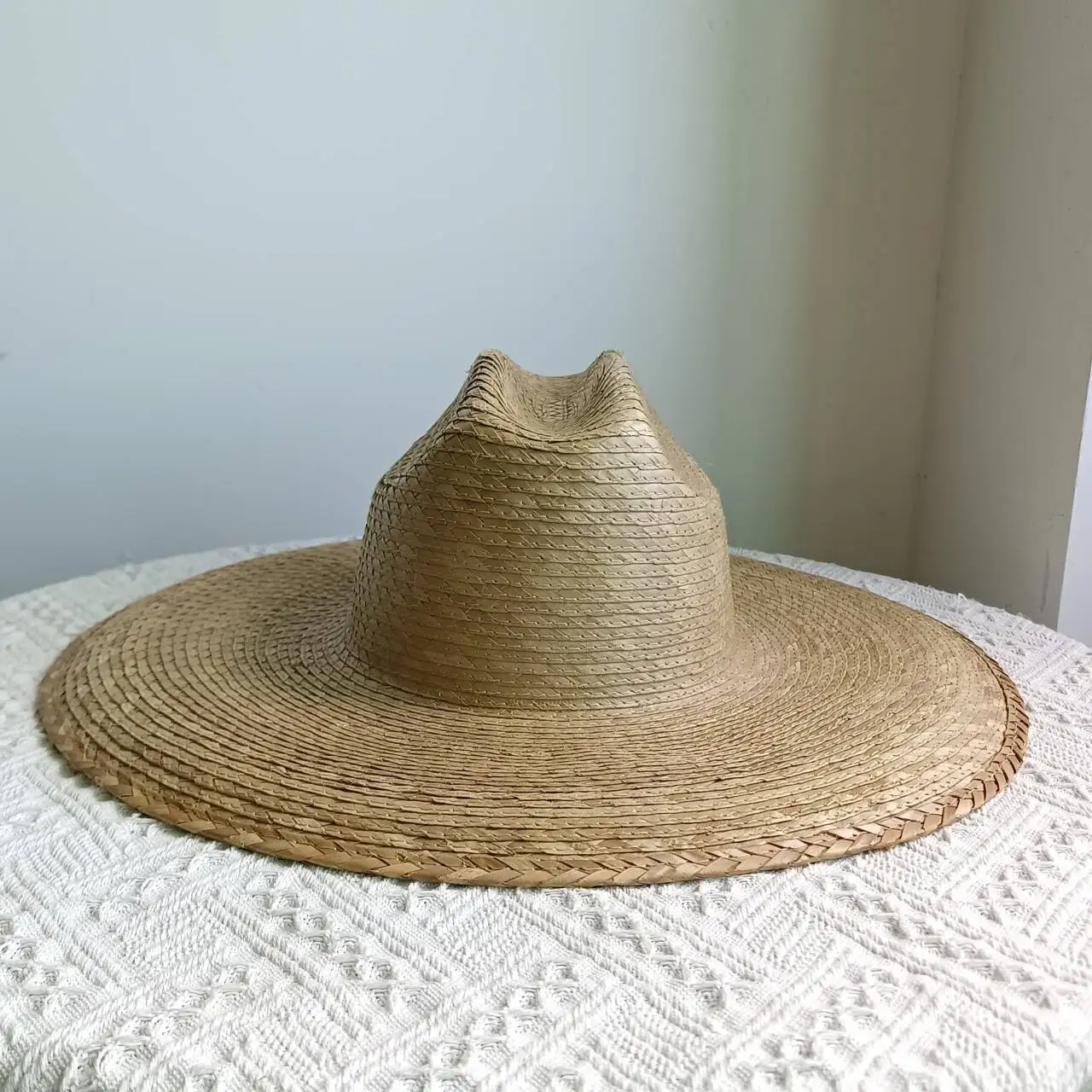 Raffia straw hat women's bohemian straw hat women's vacation sun hat beach summer vacation jazz hat Panama sun hat