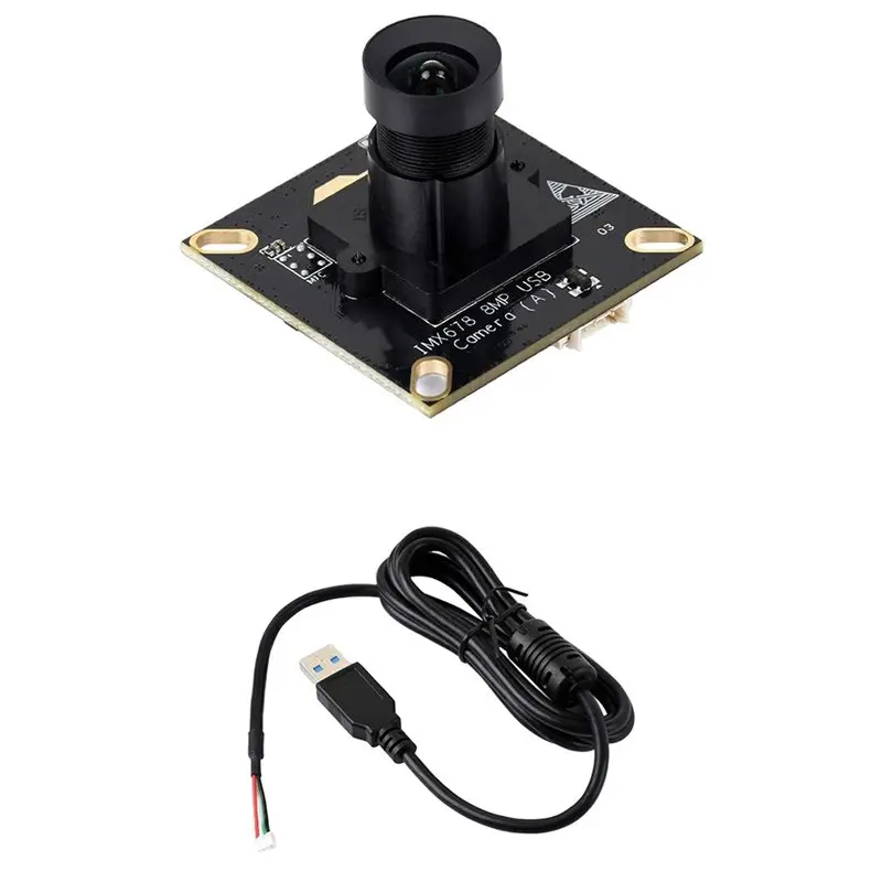 

IMX678 8MP Camera Module USB2.0 UVC Plug And Play Low-Light Sensor HD Industrial USB Camera For AI Projects