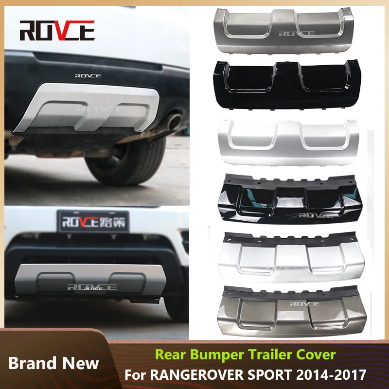 Front /Back Trailer Cover Fit For Land Rover Range Rover Sport 2014-2017 Rear Bumper Trailer Cover Lower Guard Plate Lower Trim