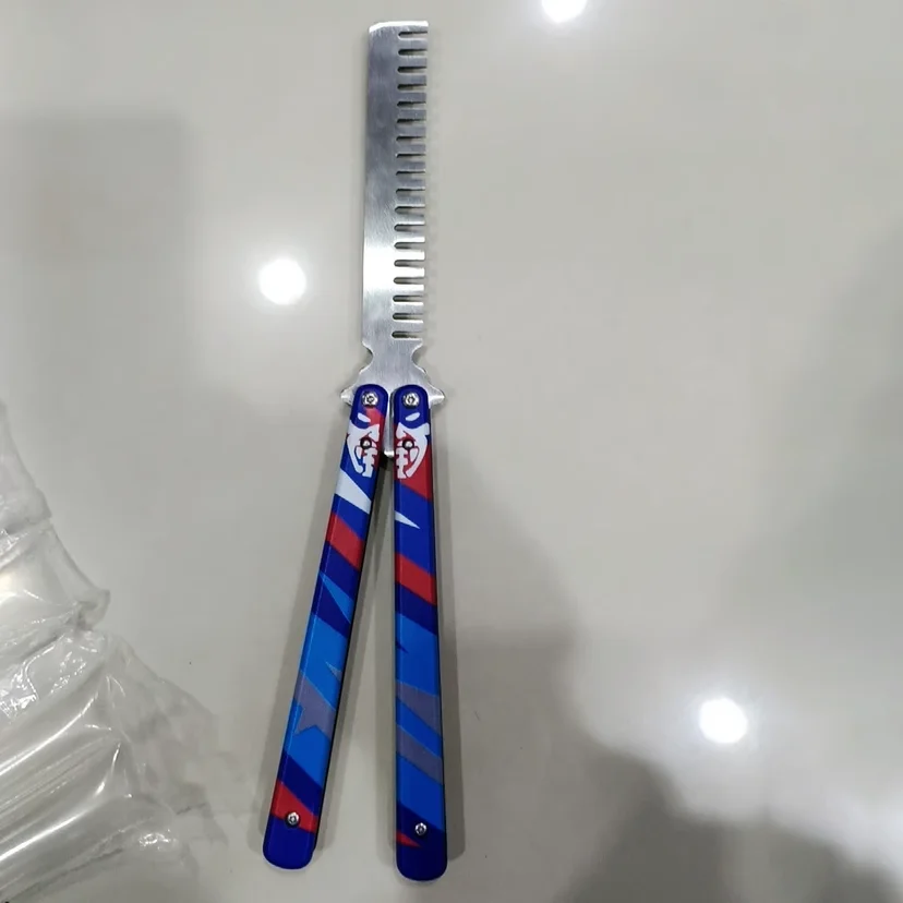 Valorant เกมอาวุธหวีผีเสื้อ GO Vol 2 Melee โลหะวัสดุ SAMURAI SWORD รุ่นมีดผีเสื้อของขวัญของเล่นเด็ก