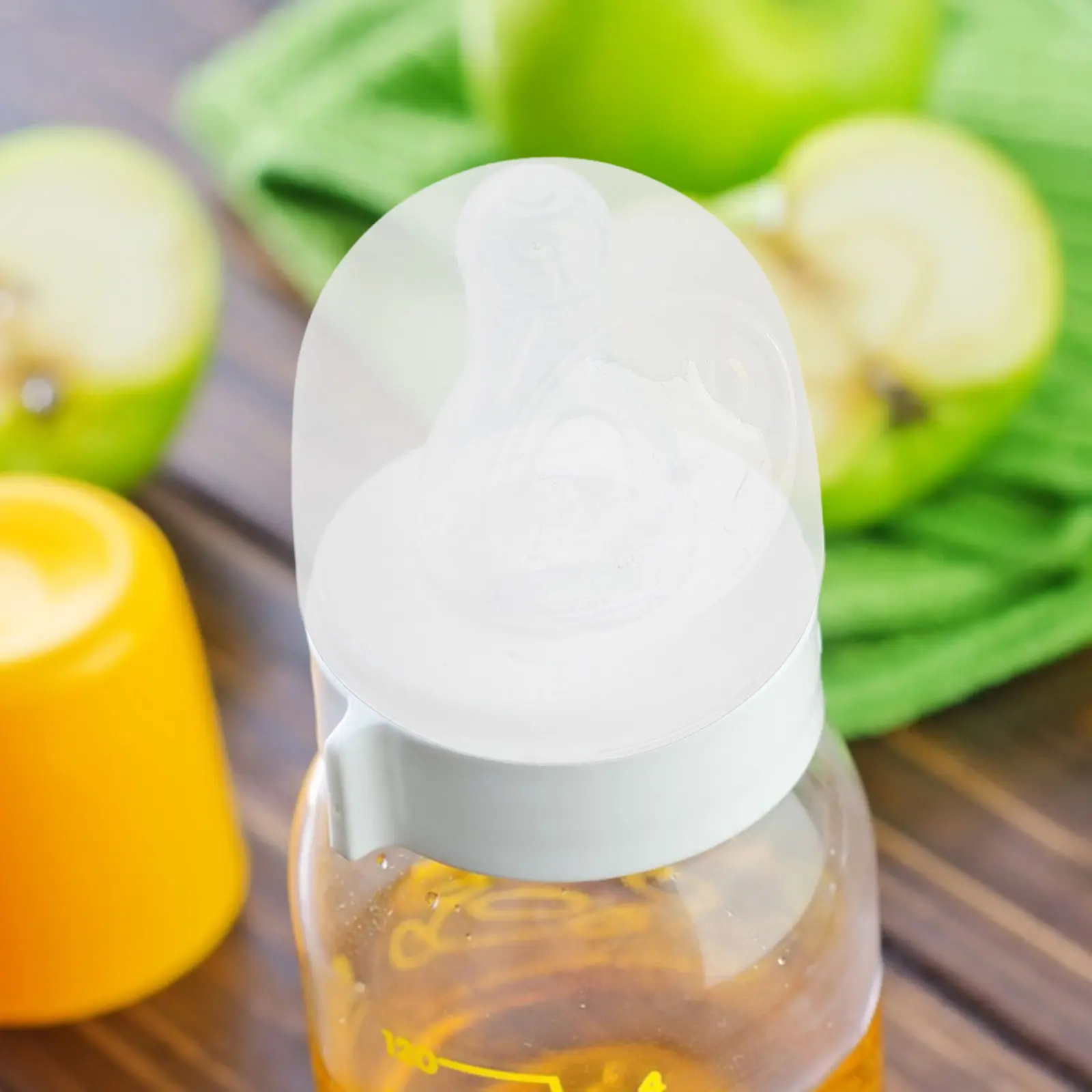 

3Pcs Baby Bottle Lid Caps Leak-Proof Replacement Wide Mouth Milk Bottle Plastic Covers for Daily Use Feeding Bottles