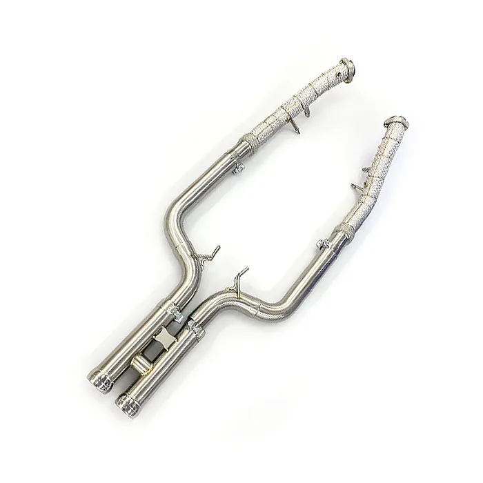 

OEM Stainless Steel Exhaust Downpipe System for E63/E63S W213 4.0T 2016-2023 Heat Shield Downpipe Exhaust