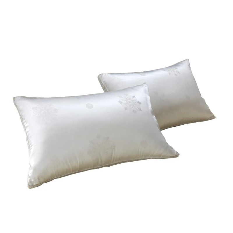 

Channel goose down pillow, silk down, white goose down full down adult pillow