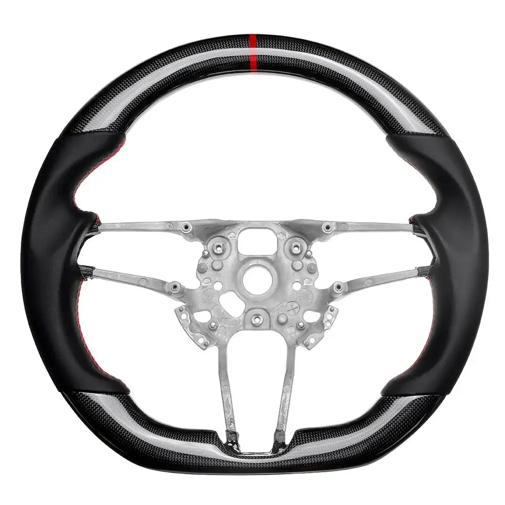 

Real Carbon Cibre Car Steering Wheel Racing Sport for Porsche 718