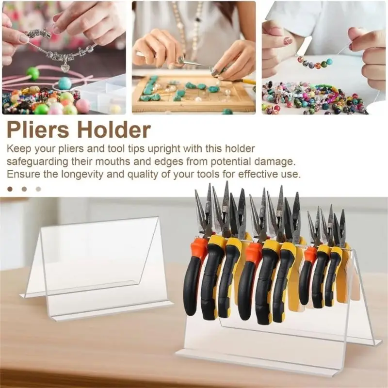 Acesso fácil Acesso A acrílico Rack Rack Rack Jewelry Tool Stand Stand