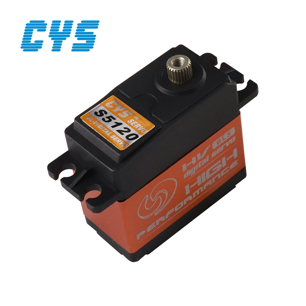 

CYS-BLS5120 20KG Steel Gear Brushless Digital Waterproof Servo Alloy Middle Case for RC Car Helicopter Airplane Parts