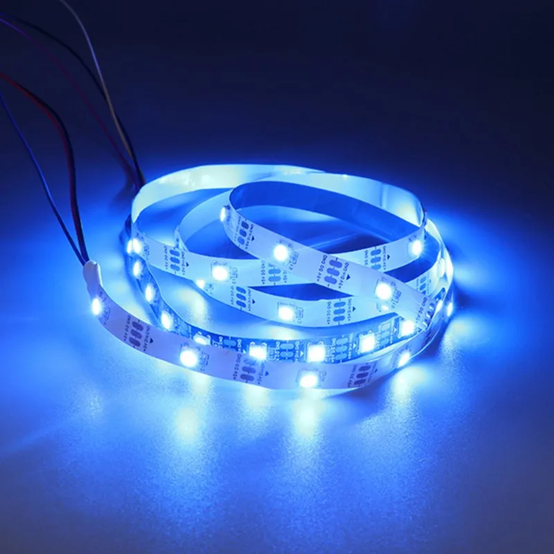 【ELATED】WS2812 5V LED Strip Lights 5050 Beads Full Color para Arduino/ESP32 Controle Programado