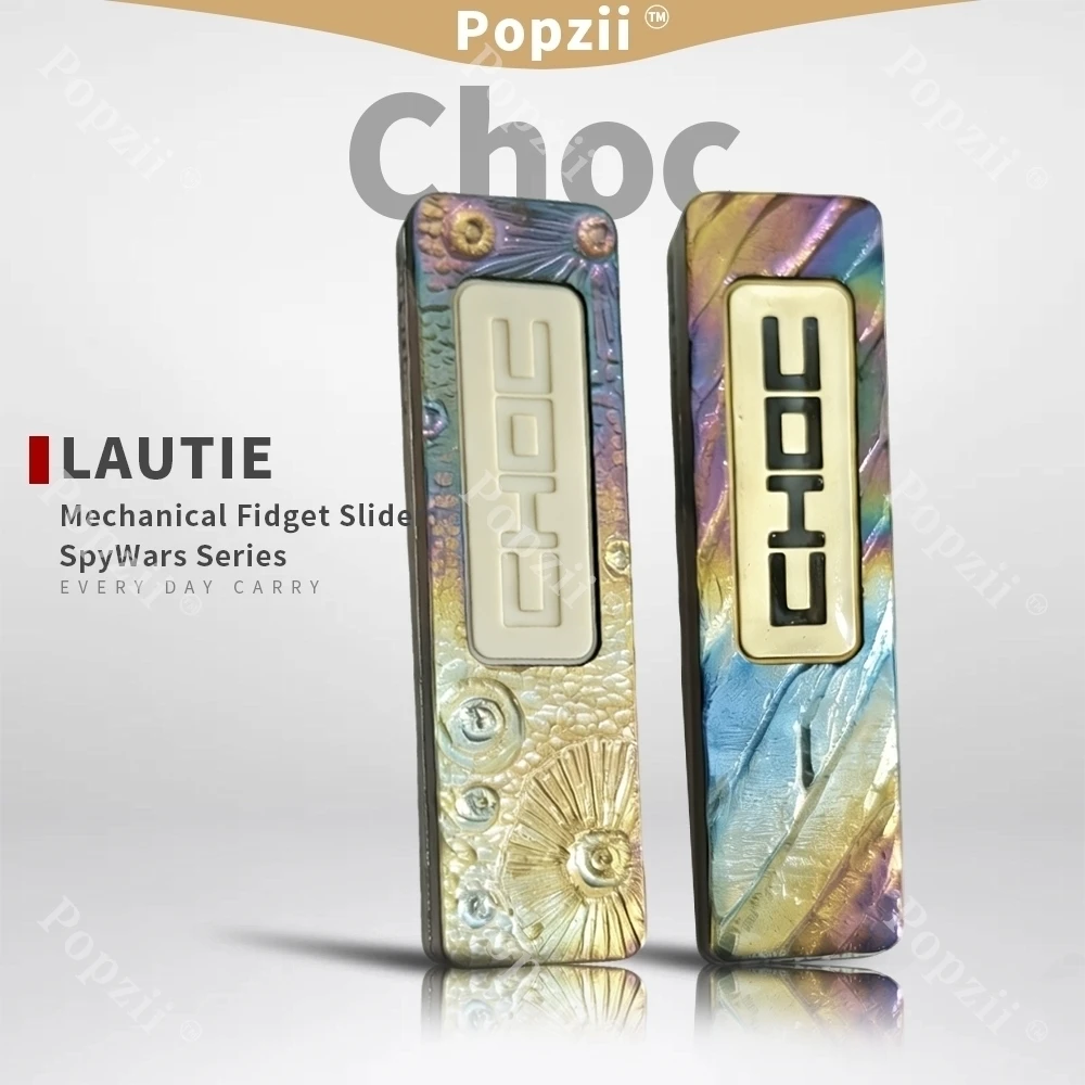 

Механический слайдер LAUTIE Choc с ручной резьбой под камень, настольная игрушка-антистресс, игрушка для снятия напряжения