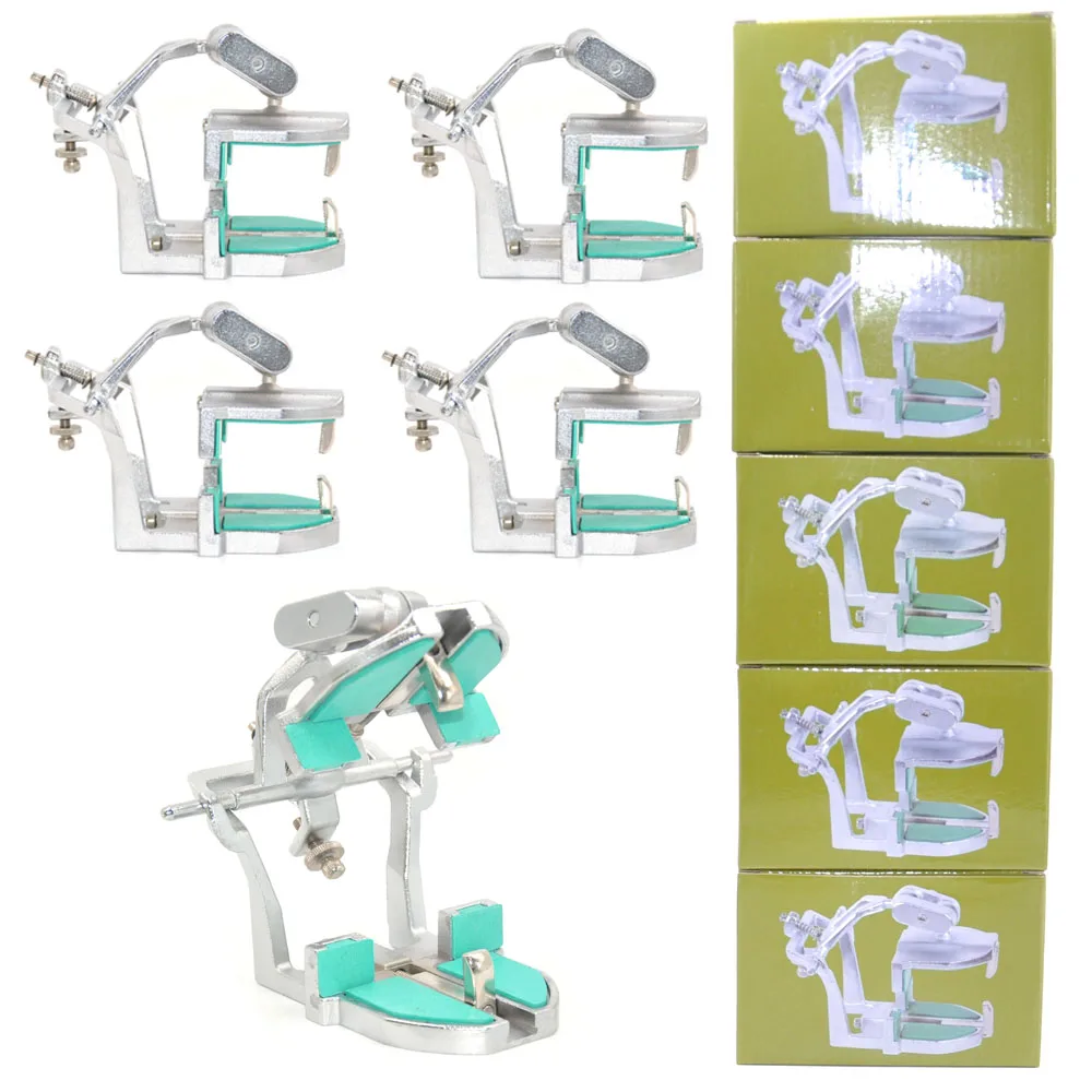 5 pcs Dental Universal Articulator No plaster needed Technician Korean Jaw Frame Lab Equipment Tools