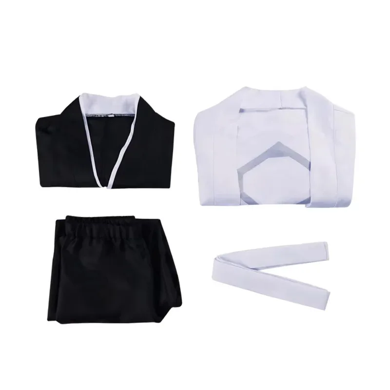 Anime Bleach Aizen Sousuke Cosplay Costume Wig Thousand Year Blood War Gotei 13 Team 5 Captain Robe cm;5