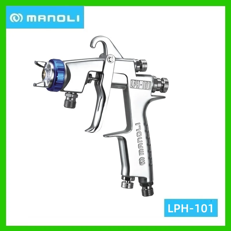 MANOLI LPH-101 Low-Pressure Air Spray Gun Light Weight Epoxy Resin Metal Powder PGlue Paint Coating neumatic Manual Spray Gun