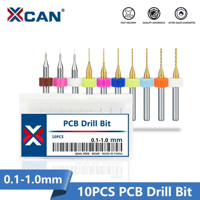 XCAN PCB сверло 10 шт. 0