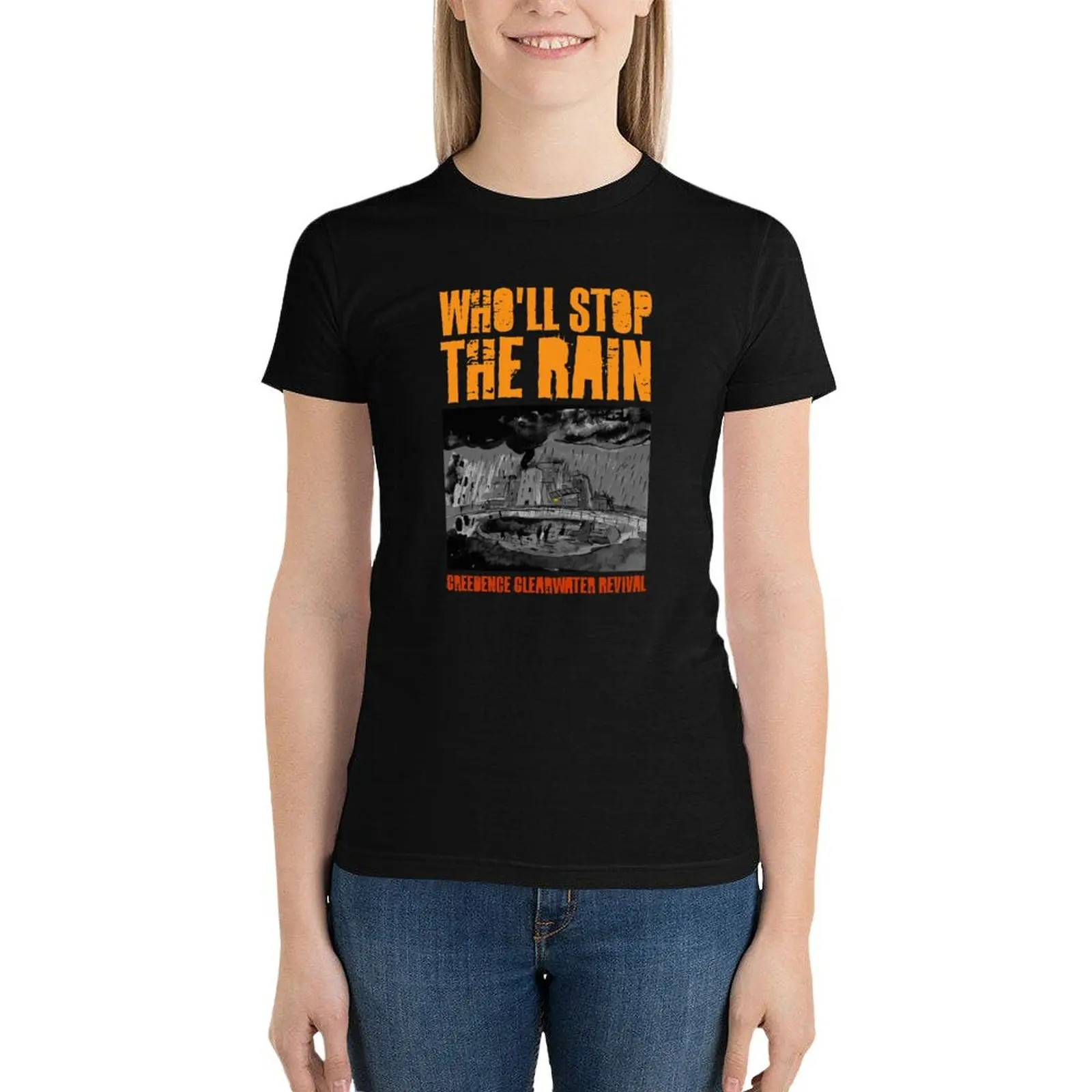 Creedence - Who'll Stop The Rain T-Shirt Aesthetic clothing aesthetic clothes t-shirt dress for Women sexy