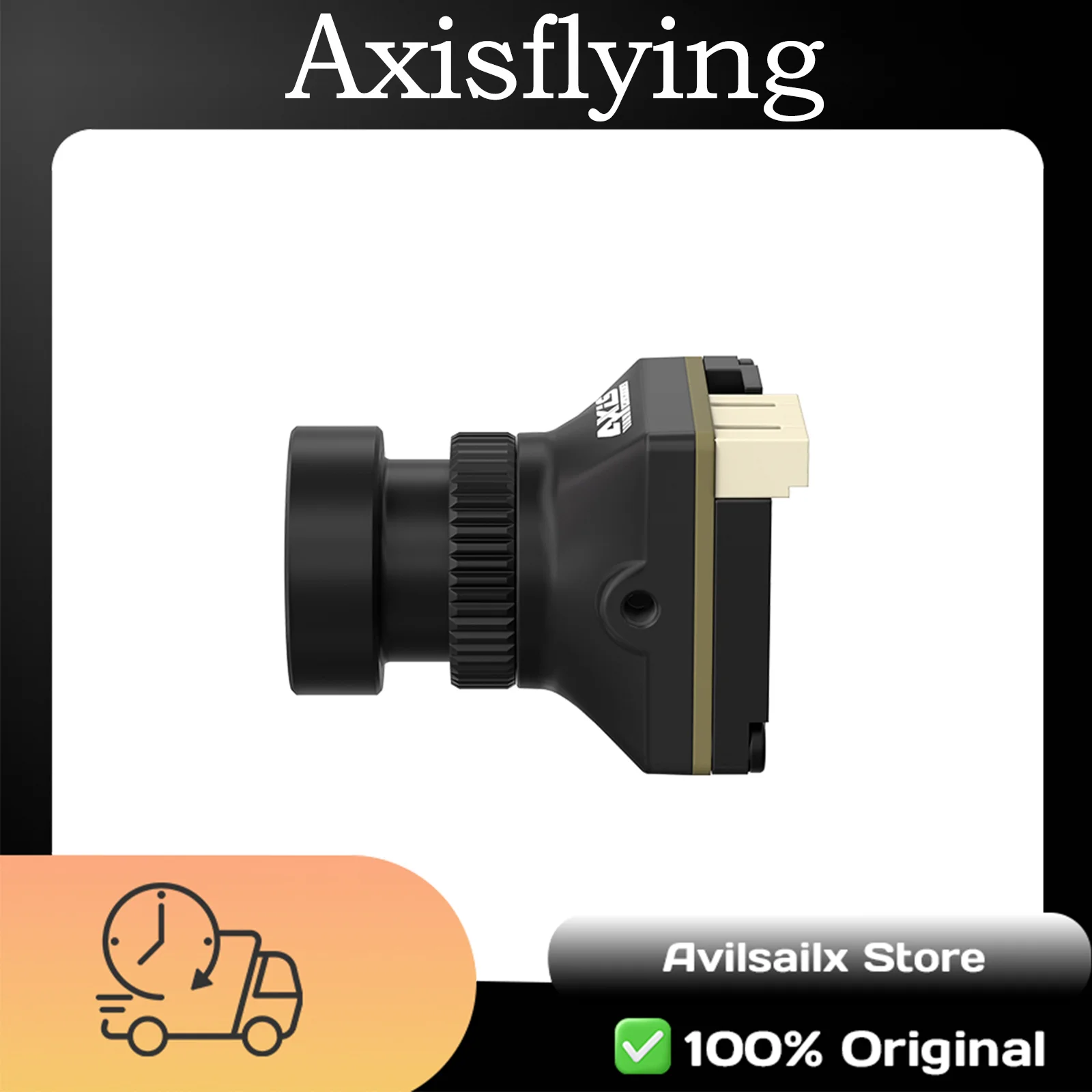 

FPV-камера Axisflying NAJA 1500TVL с объективом 4,0 мм | 16:9/4:3 Переключаемый | Яркий цвет и четкое ночное видение